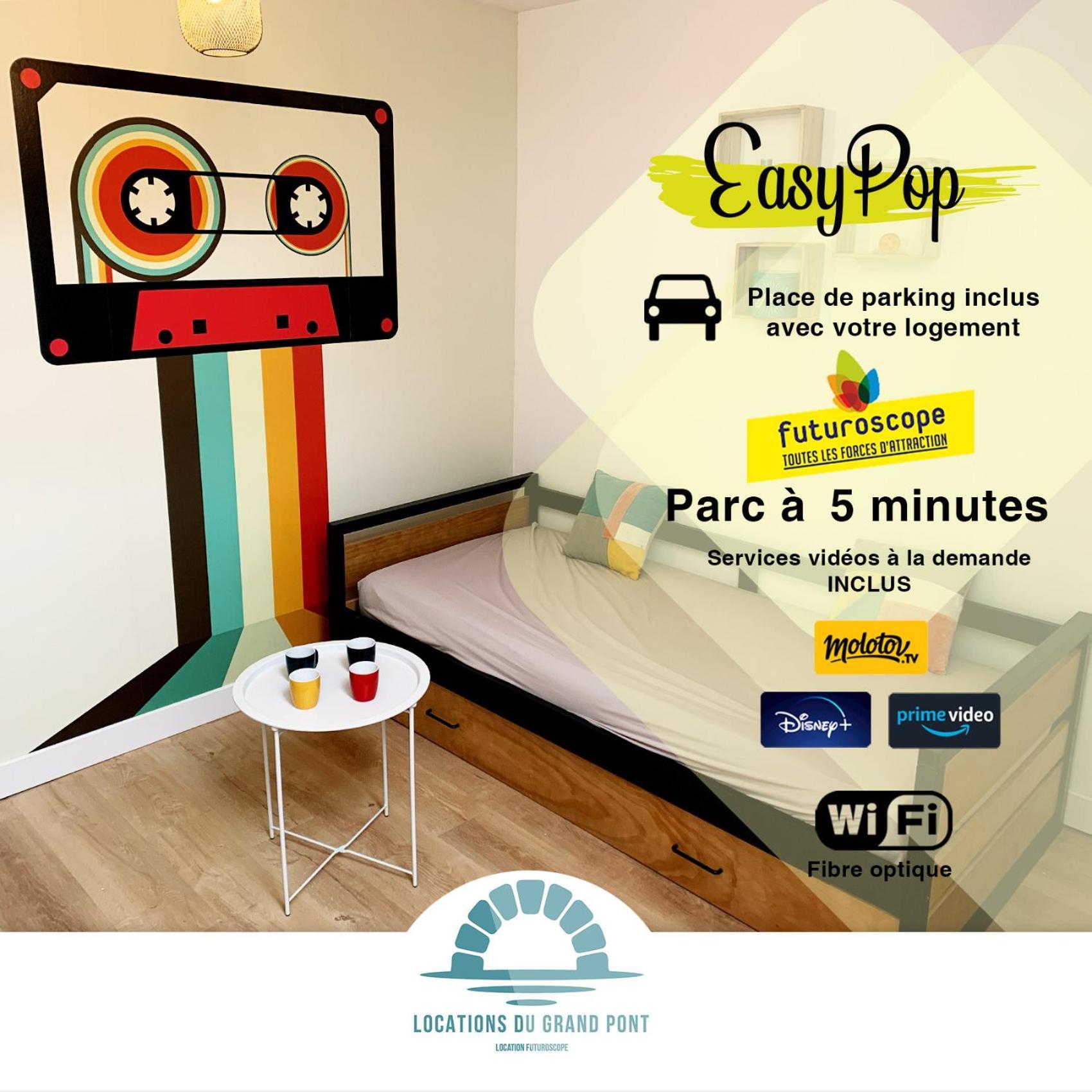 Locations Du Grand Pont - Appart Hotel Poitiers - Futuroscope Chasseneuil-du-Poitou Kültér fotó